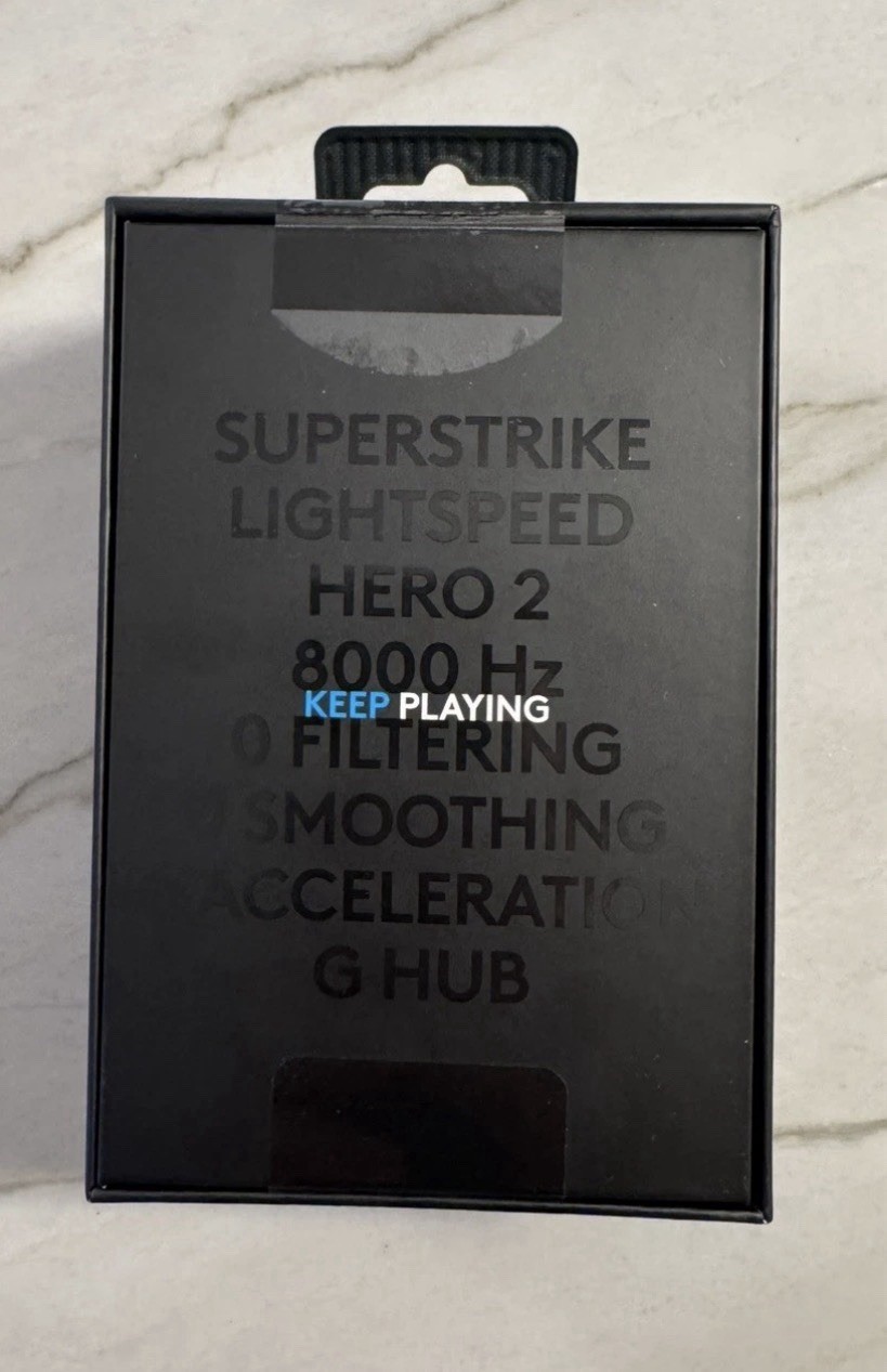 Logitech PRO X2 SUPERSTRIKE Wireless Gaming Mouse White, 44000 DPI, Lightspeed