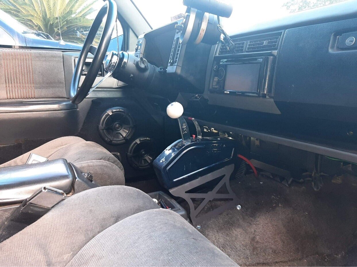 Sheldon Machine 5 in. Tall Tunnel Mount Shifter Stand | B&M, Hurst, TCI, etc.