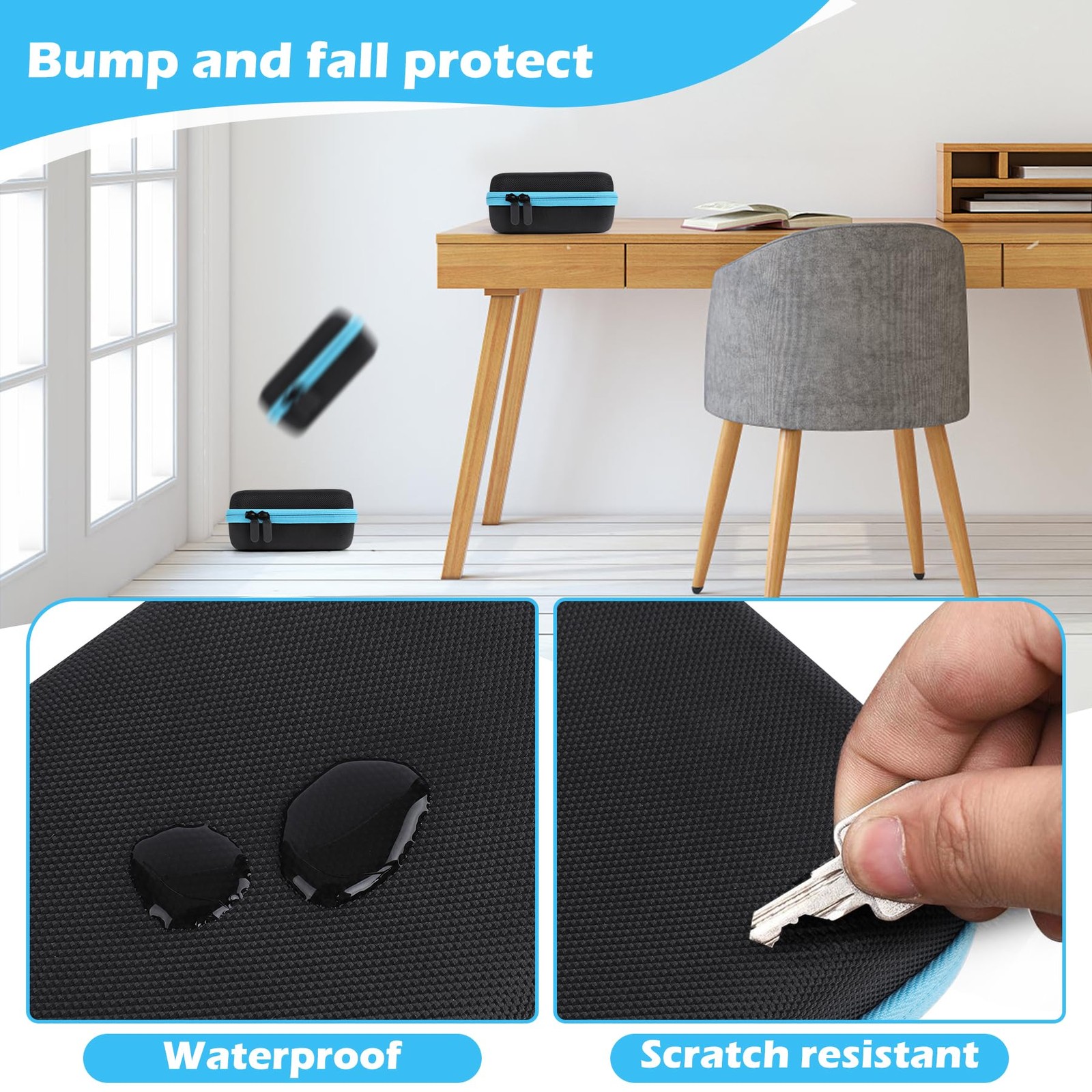 Insulin Fridge Holder Storage Case Peptide Vial 15 slots, purple