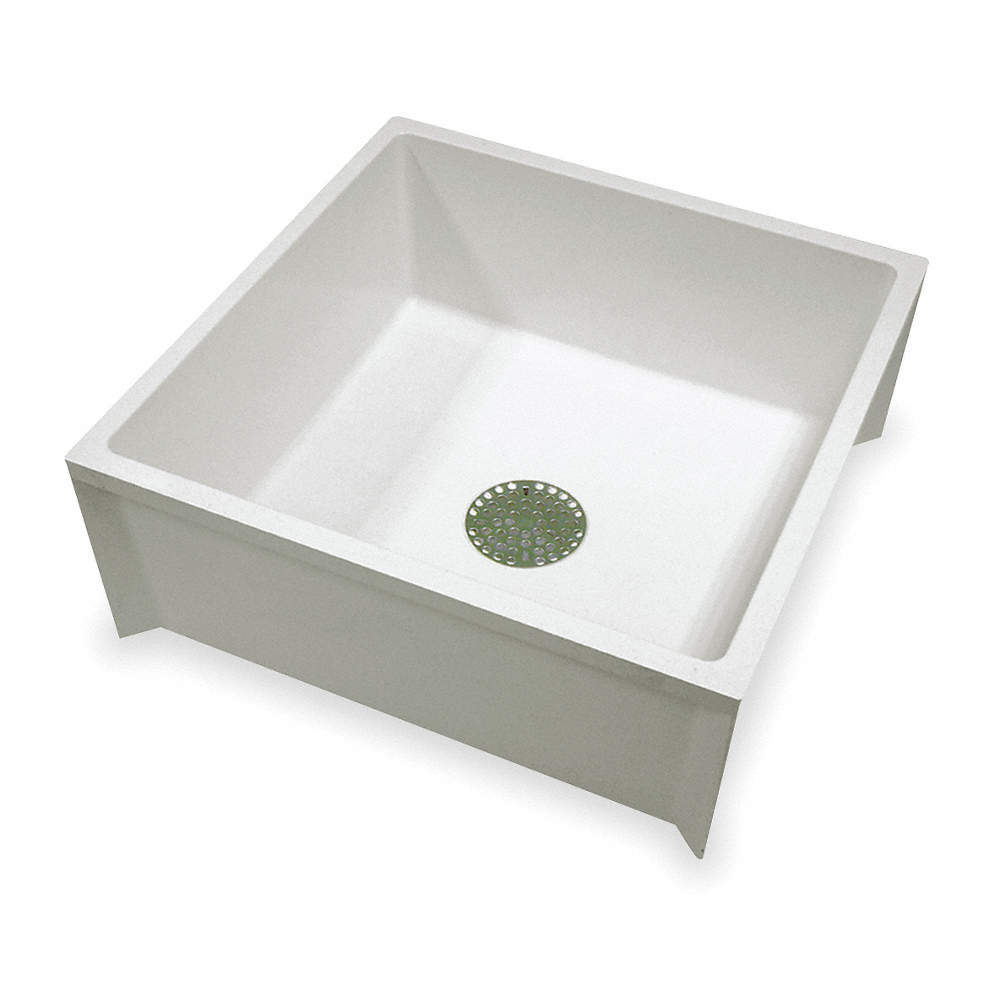 MUSTEE 63M ELMustee,Mop Basin,Square,24inx24inx10in 1RLN4