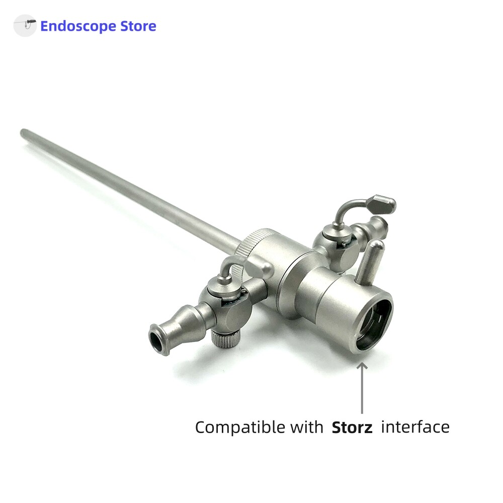Arthroscope Endoscope and Sheath Obturator Trocar Elbow Knee Examination Surgery