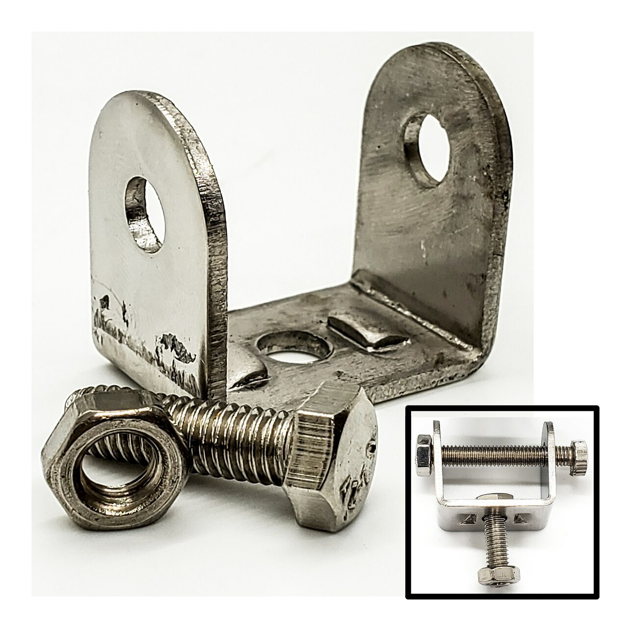 Chrome 20w LED lights spot motorcycle cruiser fog hid passing running white xl