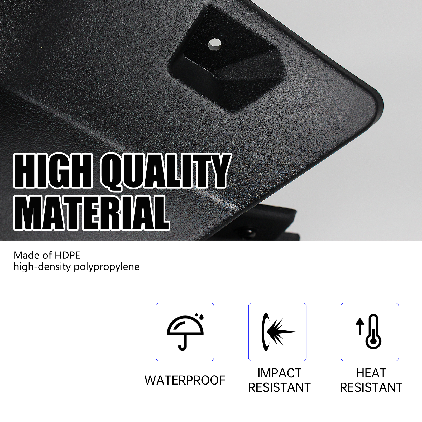 Wide Fender Flares Compatible with Kawasaki KRX 4 1000 2023-2024(fit 4 seater)