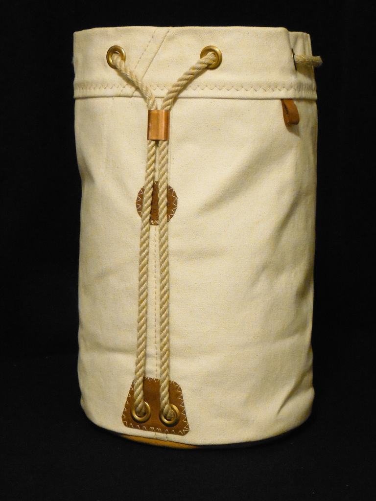 "A/O SAILOR" Ditty Bag / Seabag with Storm Flap + Cargo Pocket [Reg. $229]