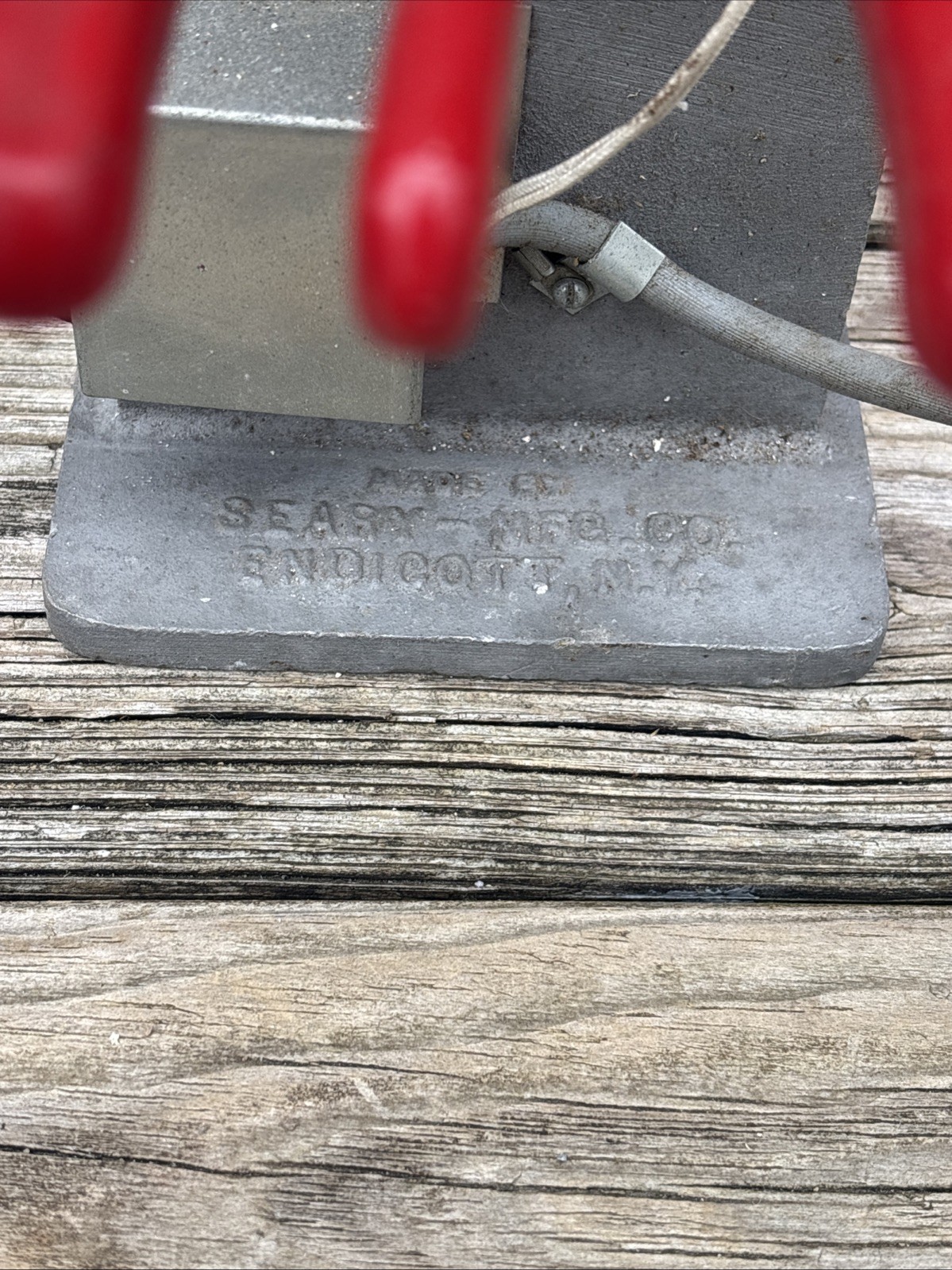 Excellent VINTAGE SEARY MFG CO Head Sealer ENDICOTT N.Y. SLIDE FILM Working