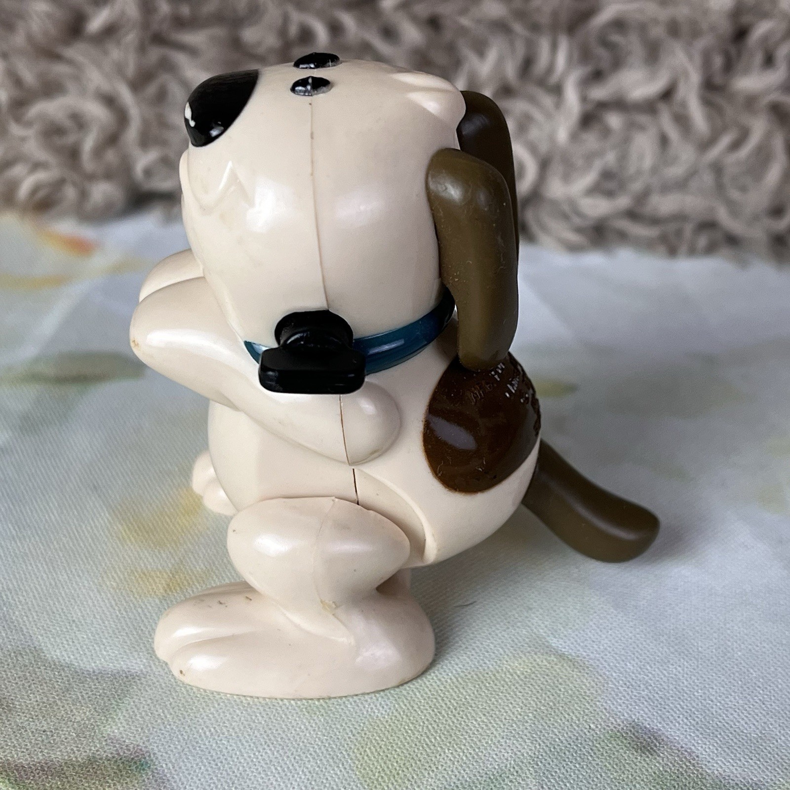 Vintage Disney Flipping Dog Wind Up McDonald’s Happy Meal Toy Plastic Works