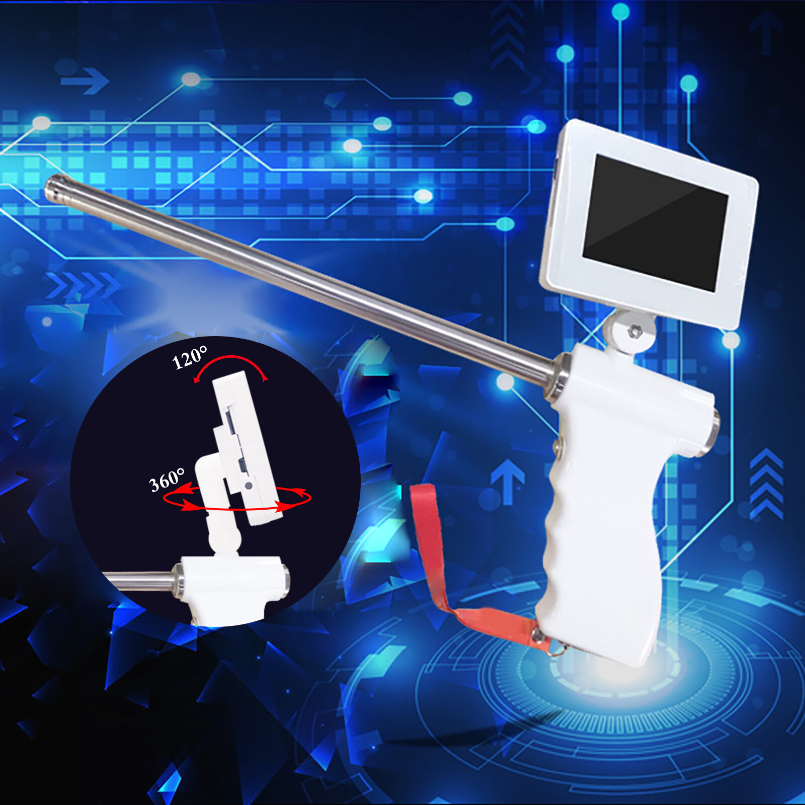 Insemination Kits For Cows Cattle Visual Insemination Gun Adjustable Screen