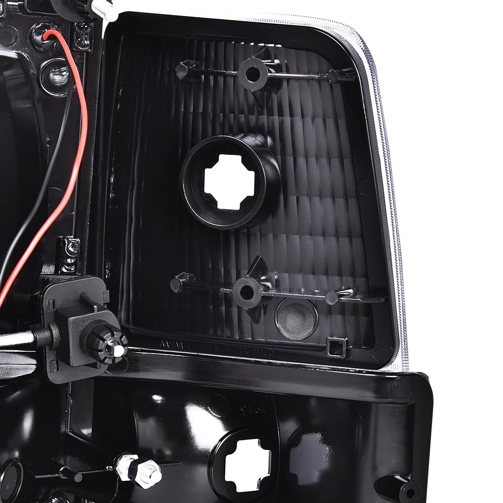 LED Headlights Assembly Front Headlamps for Ford F150 Bronco 1992-1996