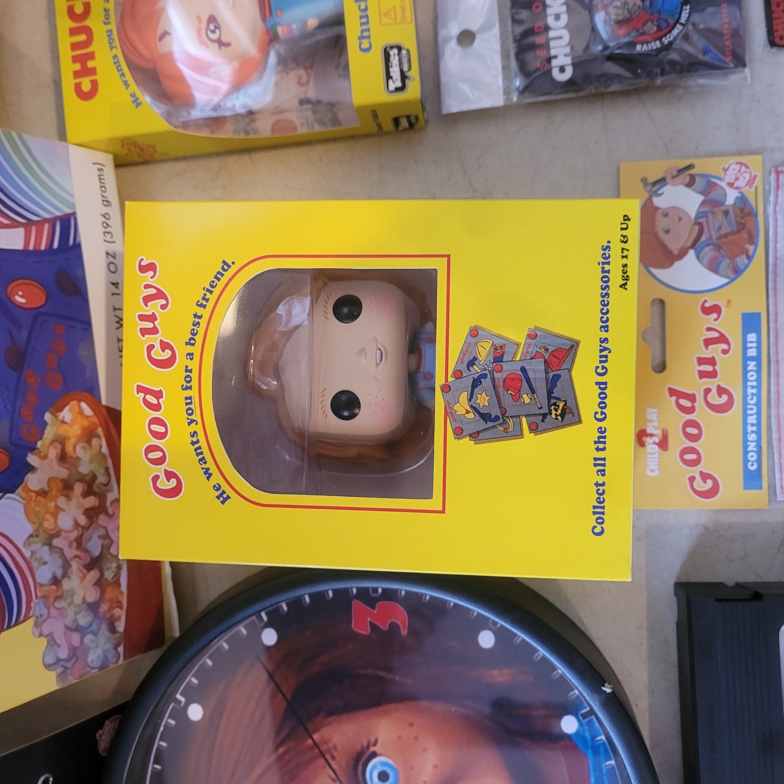 Good Guys Horror Doll Childs Play Movie Memorabilia Toy Lot