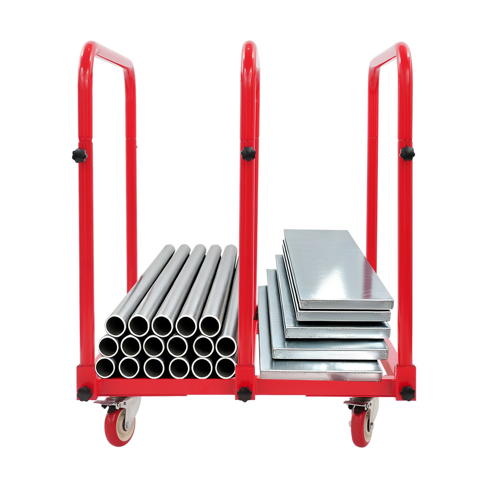 Panel Cart Heavy Duty Shipping Trolley 1400 lbs Loading Transporting Truck Tool