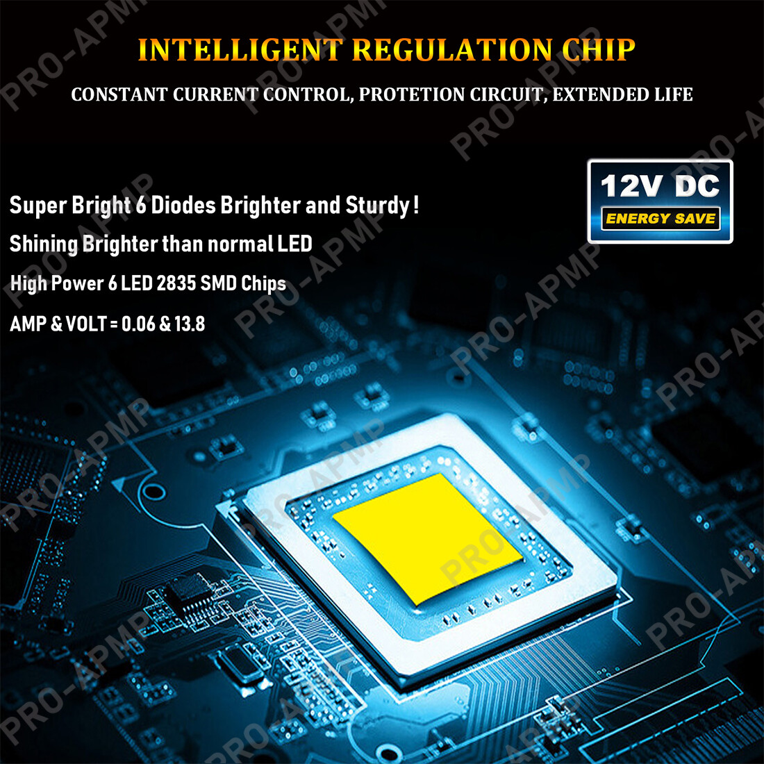 2X White LED Marine Boat Deck Courtesy Lights 12V Utility Stern Transom Light