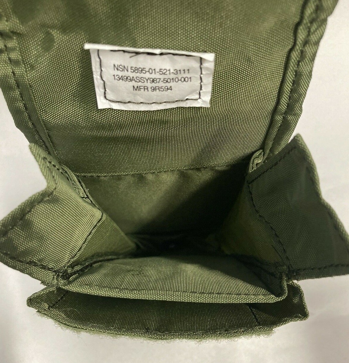 ALICE GPS / Radio Pouch NOS USGI NSN 5895-01-521-3111 OD Green