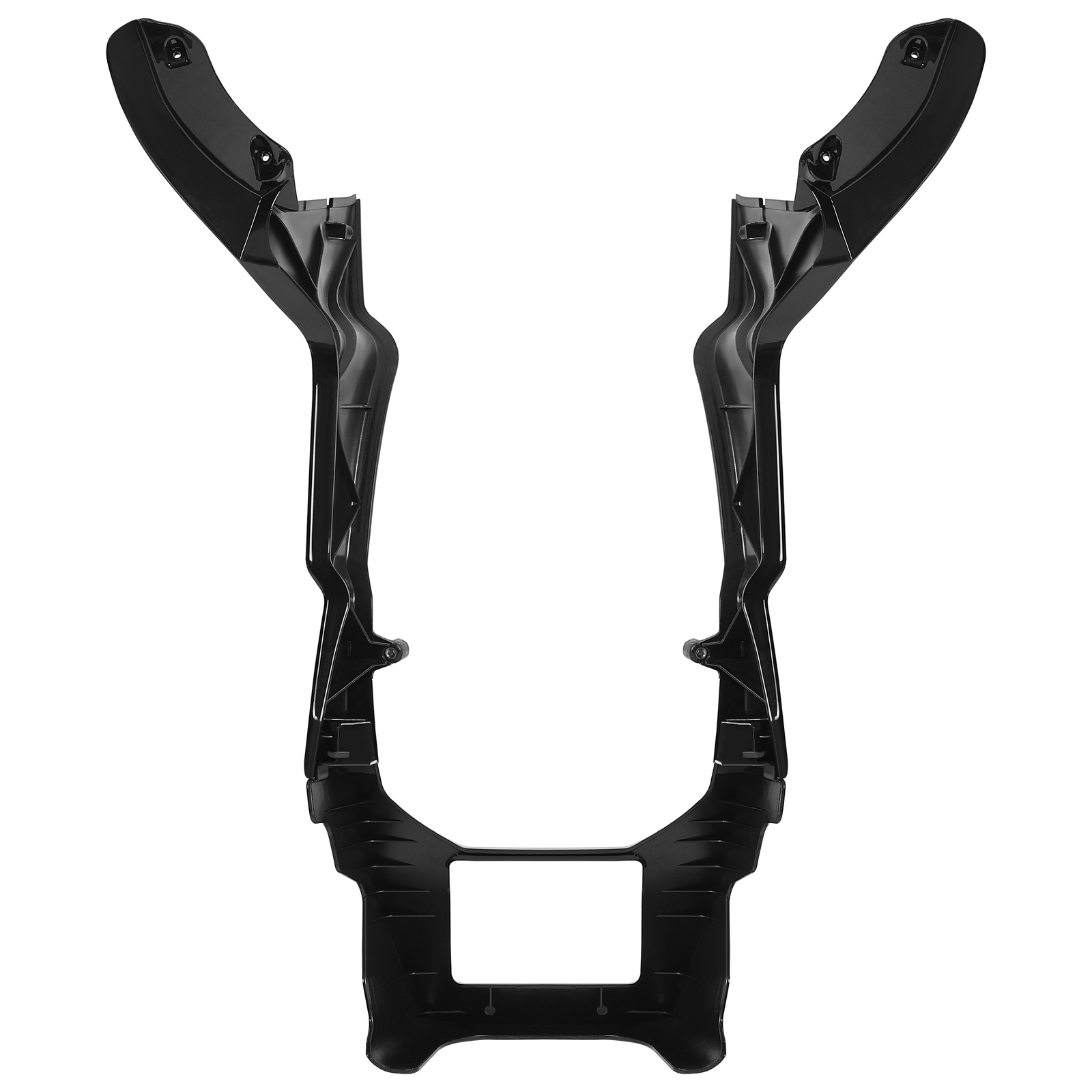 Vivid Black Fairing Chin Spoilers Cover For Harley Road Glide FLTRX FLTRXS 17-23