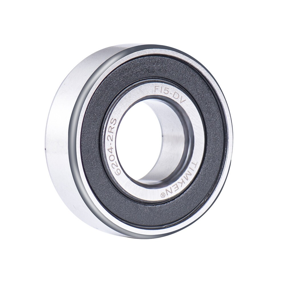 (2 PACK) USA TIMKEN 6204-2RS C3 20X47X14MM Double Rubber Seal Bearings