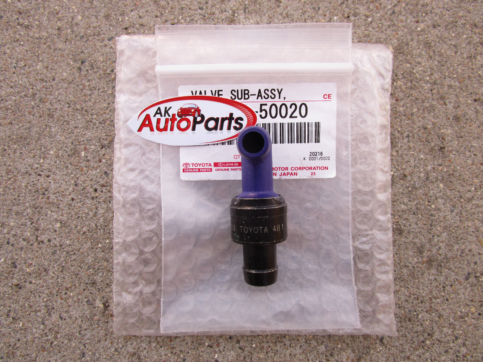 01 - 03 TOYOTA SEQUOIA 4.7L V8 4D SUV VENTILATION VALVE PCV SUB ASSEMBLY NEW