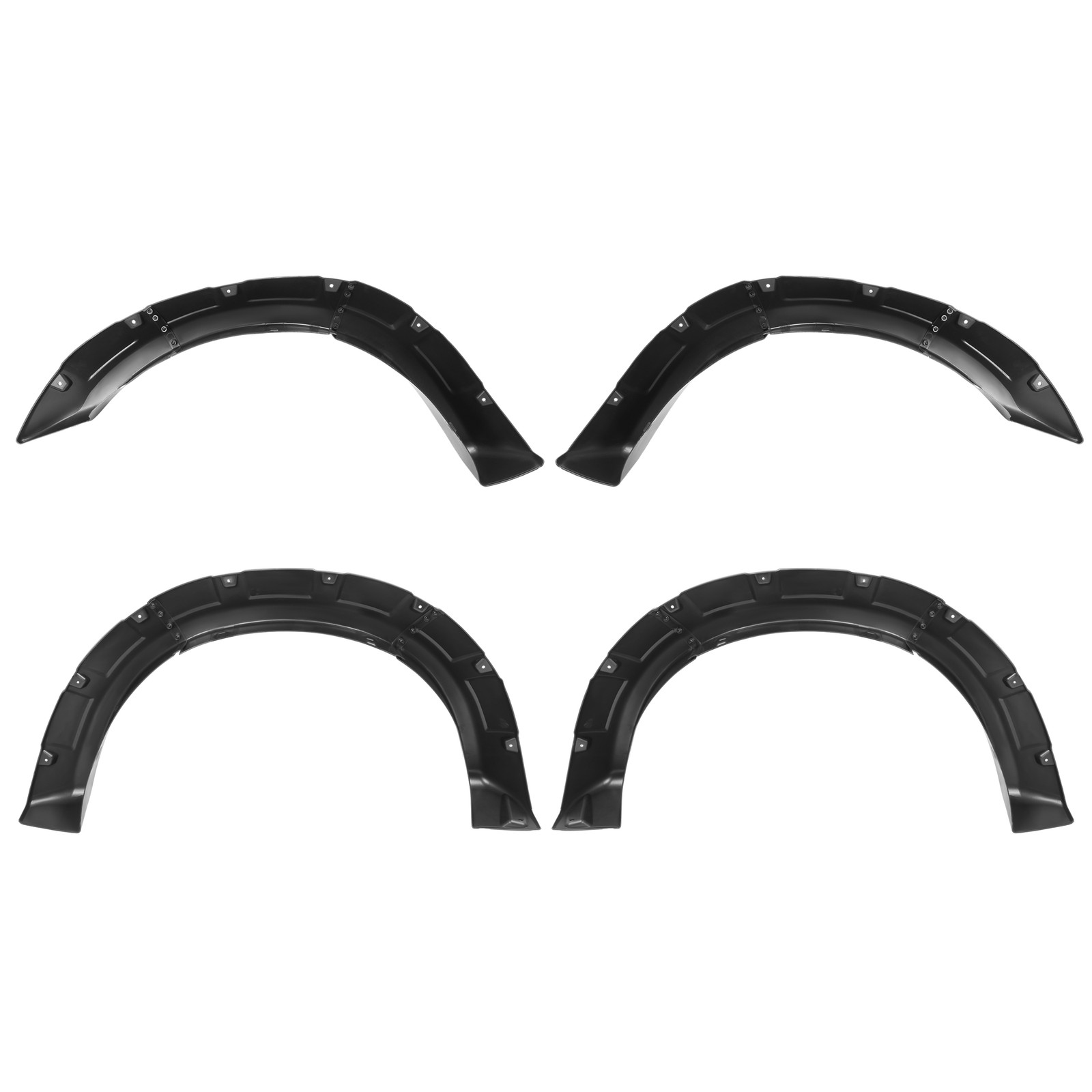 Fender Flare Kit For 1993-2011 Ford Ranger Pocket Rivet Bolt Textured Black