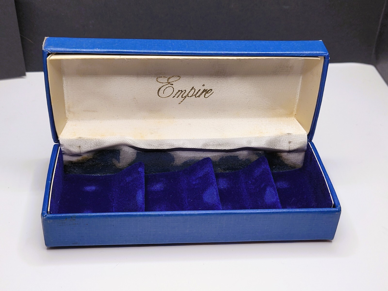 VINTAGE EMPIRE 730 SILVER PEWTER SALT & PEPPER SHAKER SET MADE IN U.S.A. BNIB!