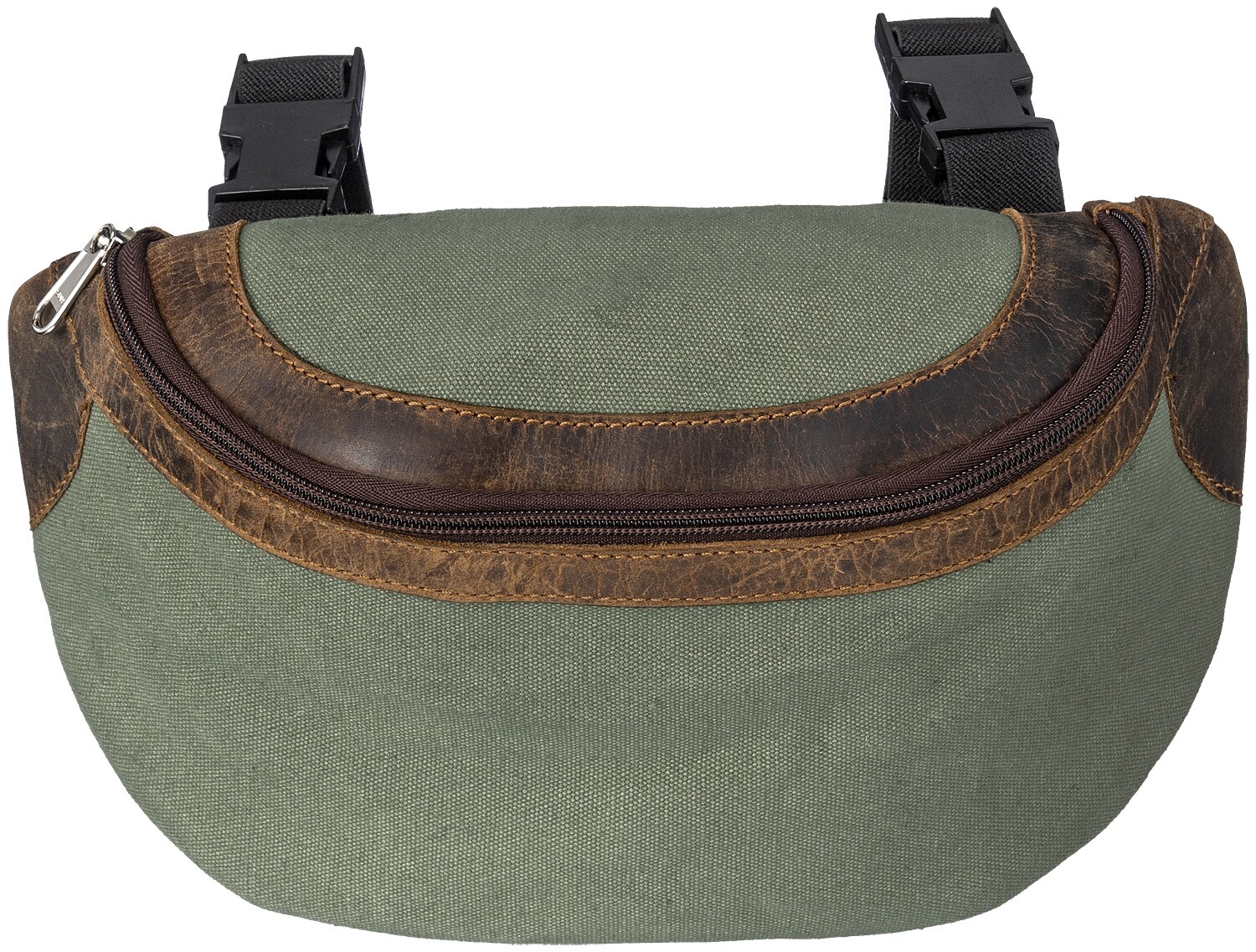 Western Saddle Pommel Pouch - Canvas with Leather accents - 3 Colors