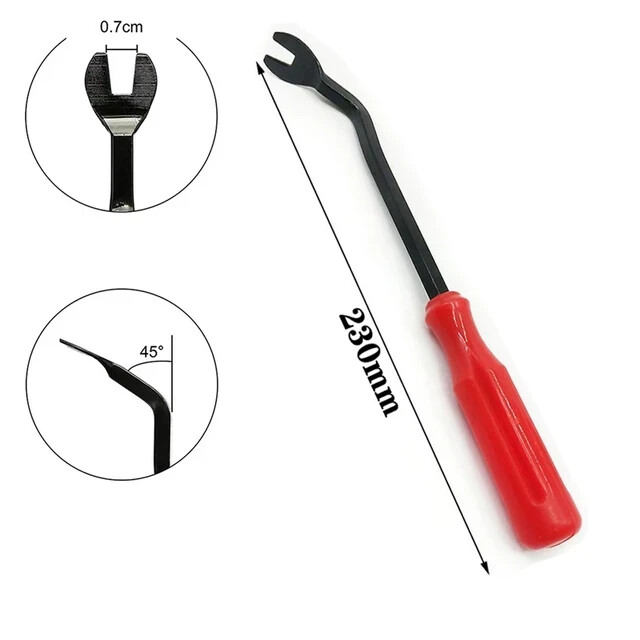 5 Auto Trim Removal Tool Kit Car Panel Door Window Fastener Remover Pry Tool Set