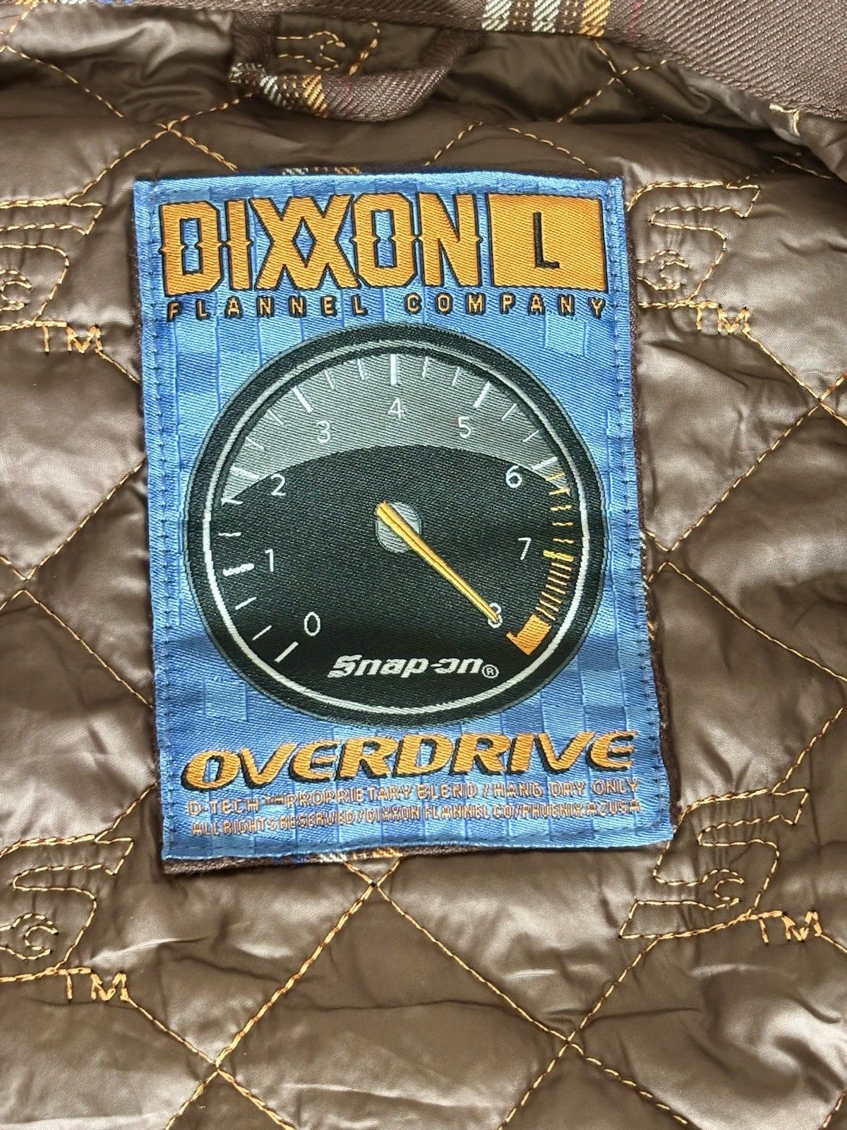 Dixxon x Snap-on Overdrive Limited Edition Flannel Shirt M-3X