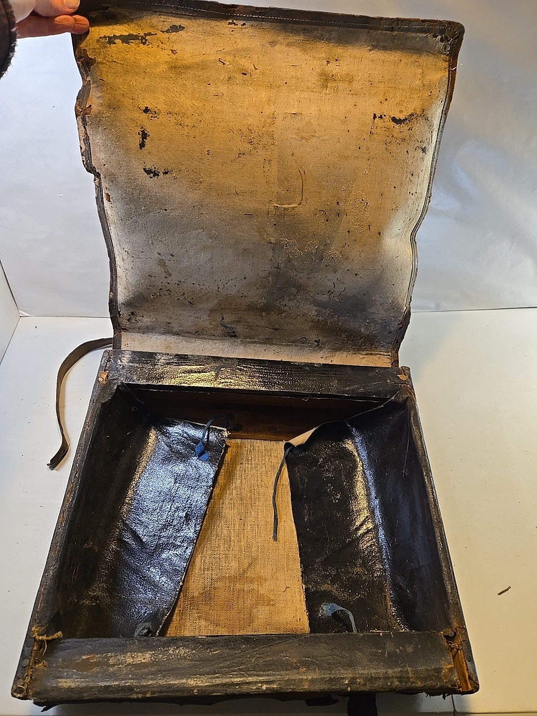 Civil War to Indian Wars Oil Cloth Box Haversack Backpack