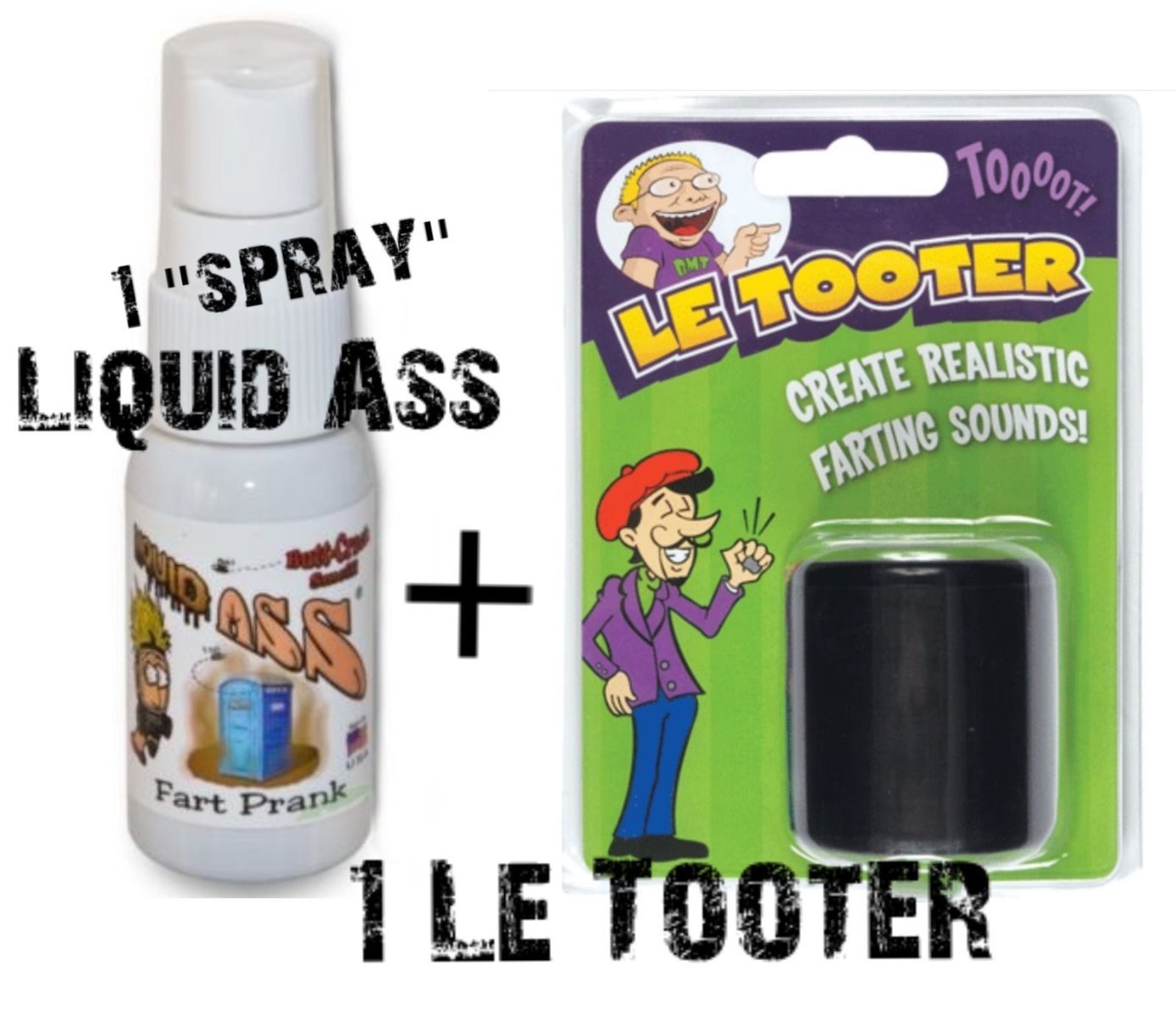 LE TOOTER - fart machine Pooter + 1 LIQUID ASS SPRAY