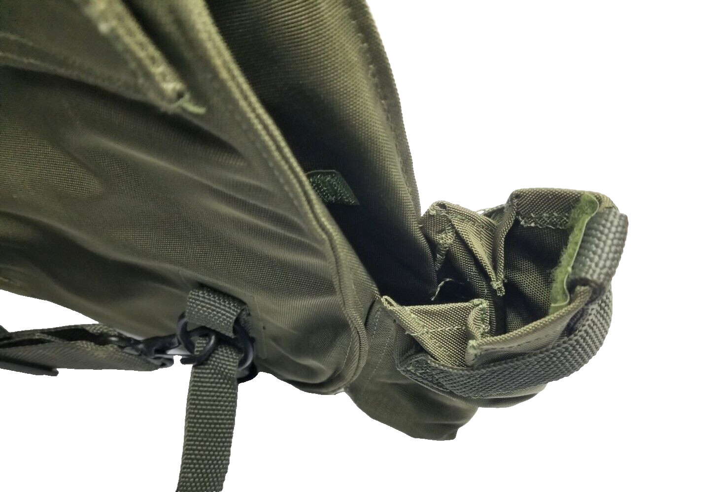 USGI MILITARY M40 SERIES GAS MASK BAG OD GREEN CARRIER ARMY PACK HAVERSACK EXC
