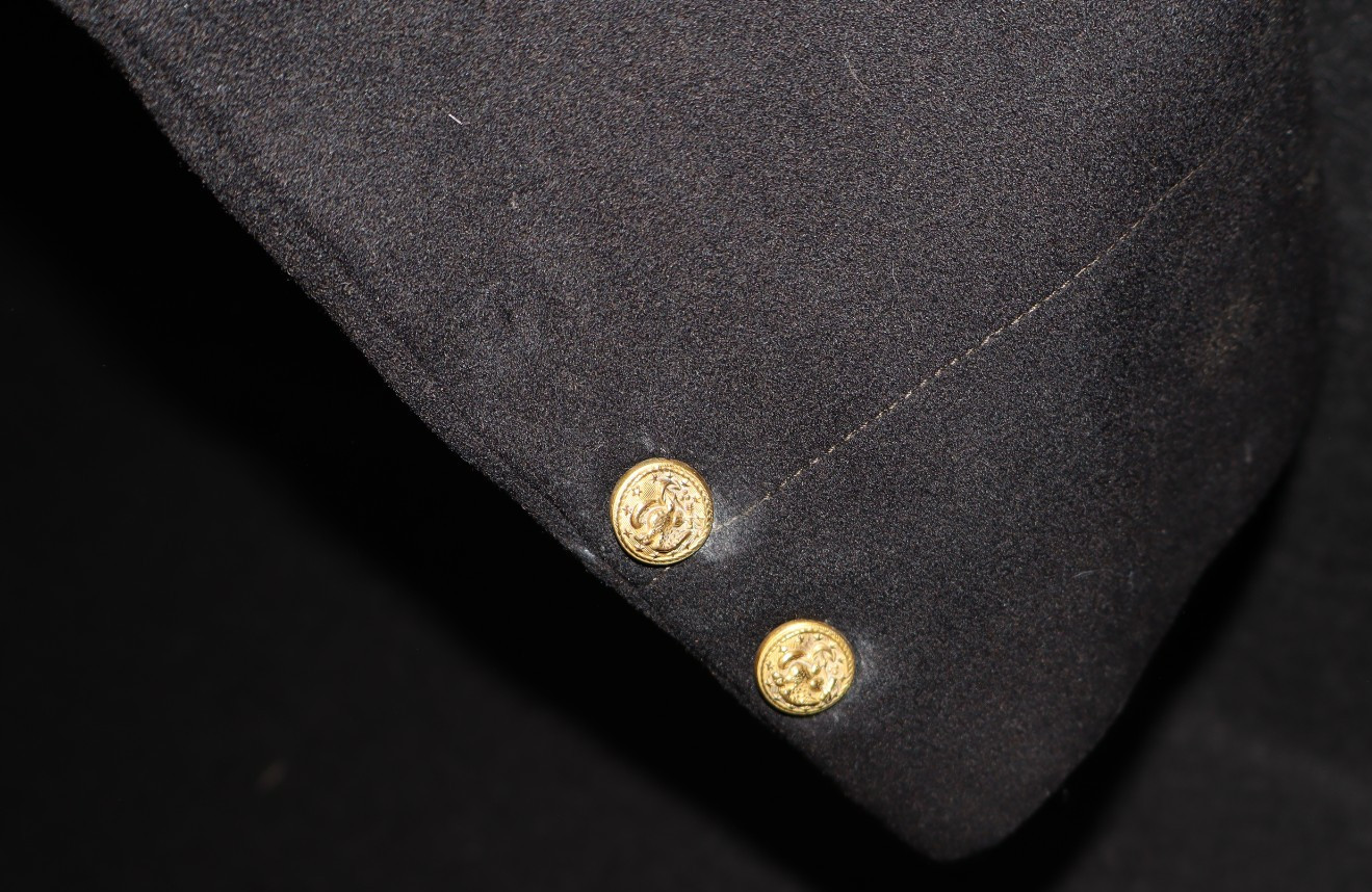 1920's USN Navy Midshipman Cadet Uniform Coatee Dress Parade Captain LR SAUER