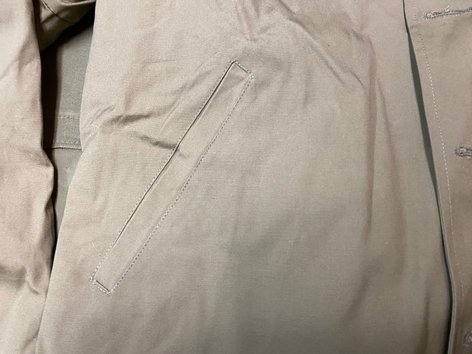 WWII US ARMY INFANTRY M1941 M41 SUMMER COMBAT FIELD JACKET-MEDIUM/LARGE 42R