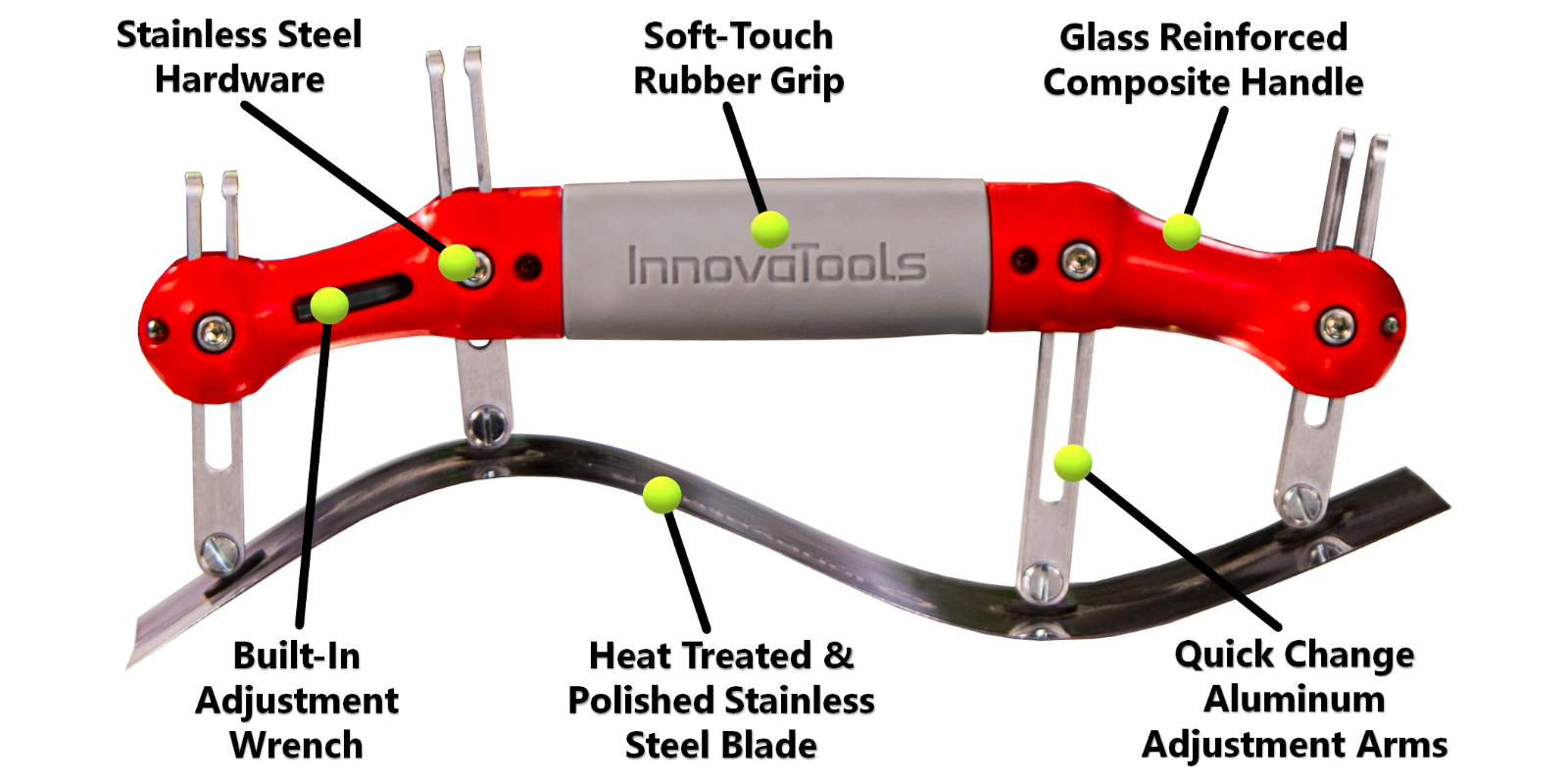 Adjustable Plastering & Drywall Radius Trowel for Curved Surfaces
