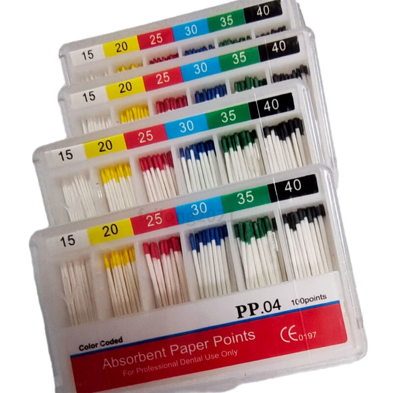 Endo Absorbent Paper Points Taper .04 #15-40#