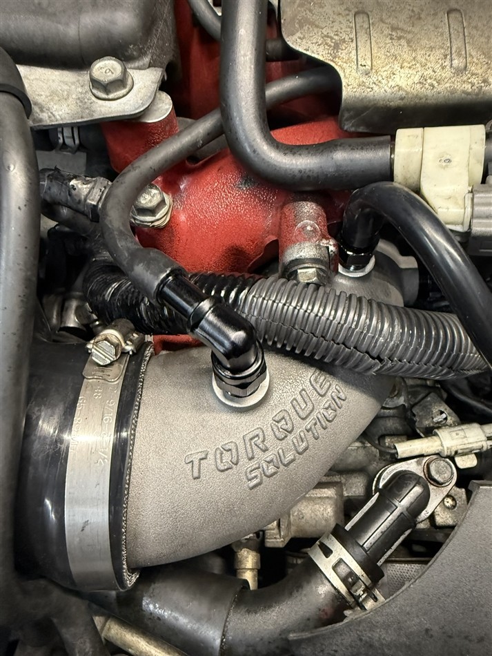 Torque Solution HD Hard Inlet for Subaru WRX 02-07 STI 04-21 w/ 3" Turbo Opening