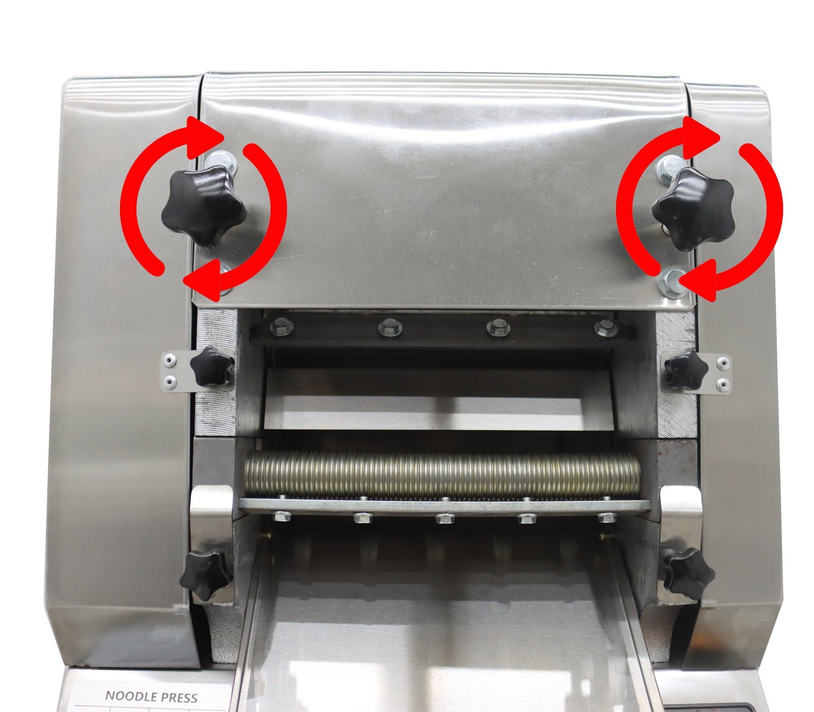 Used! 11.4" Commercial Vertical Press Dough Roller Sheet Machine w/1.5mm Cutter