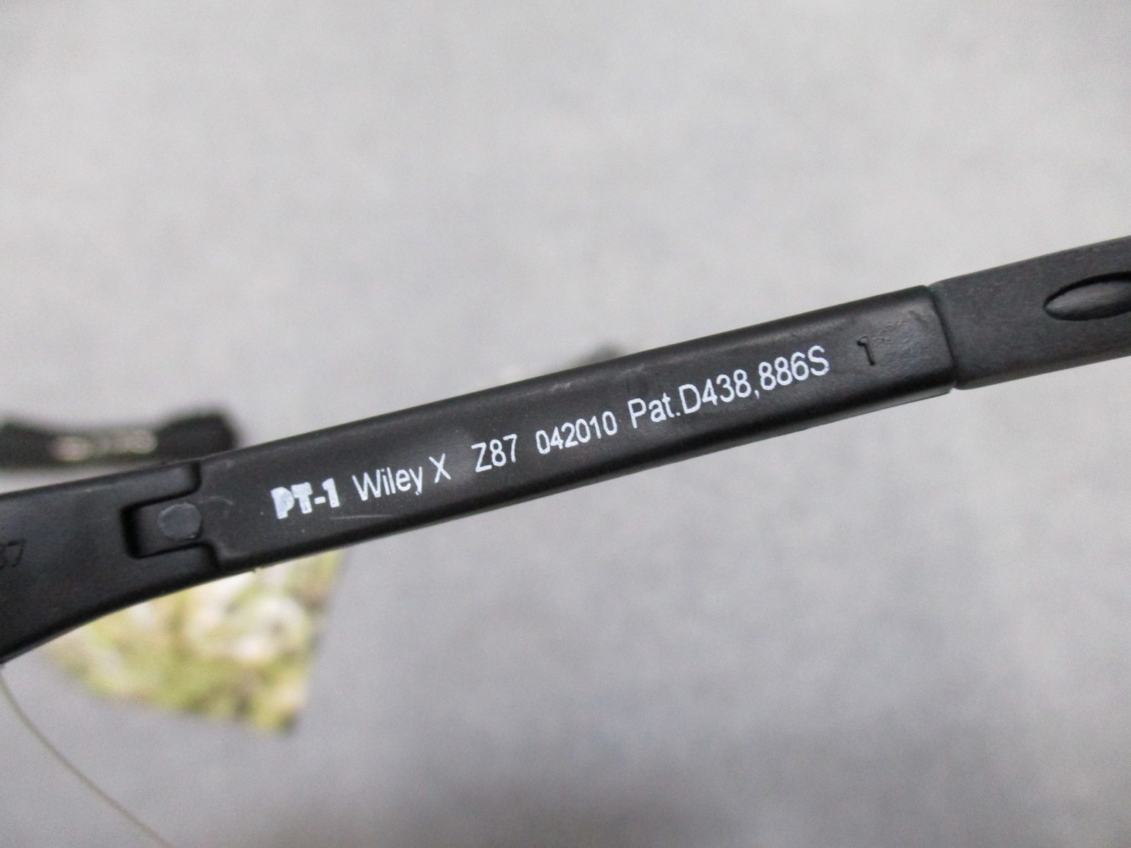 NWOT WILEY-X TACTICAL SUNGLASSES KIT CLEAR & DARK LENS EYE PRO PT-1 SHATTERPROOF