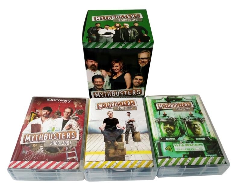Mythbusters: the Complete Series (DVD 74-Disc Box Set) Brand New