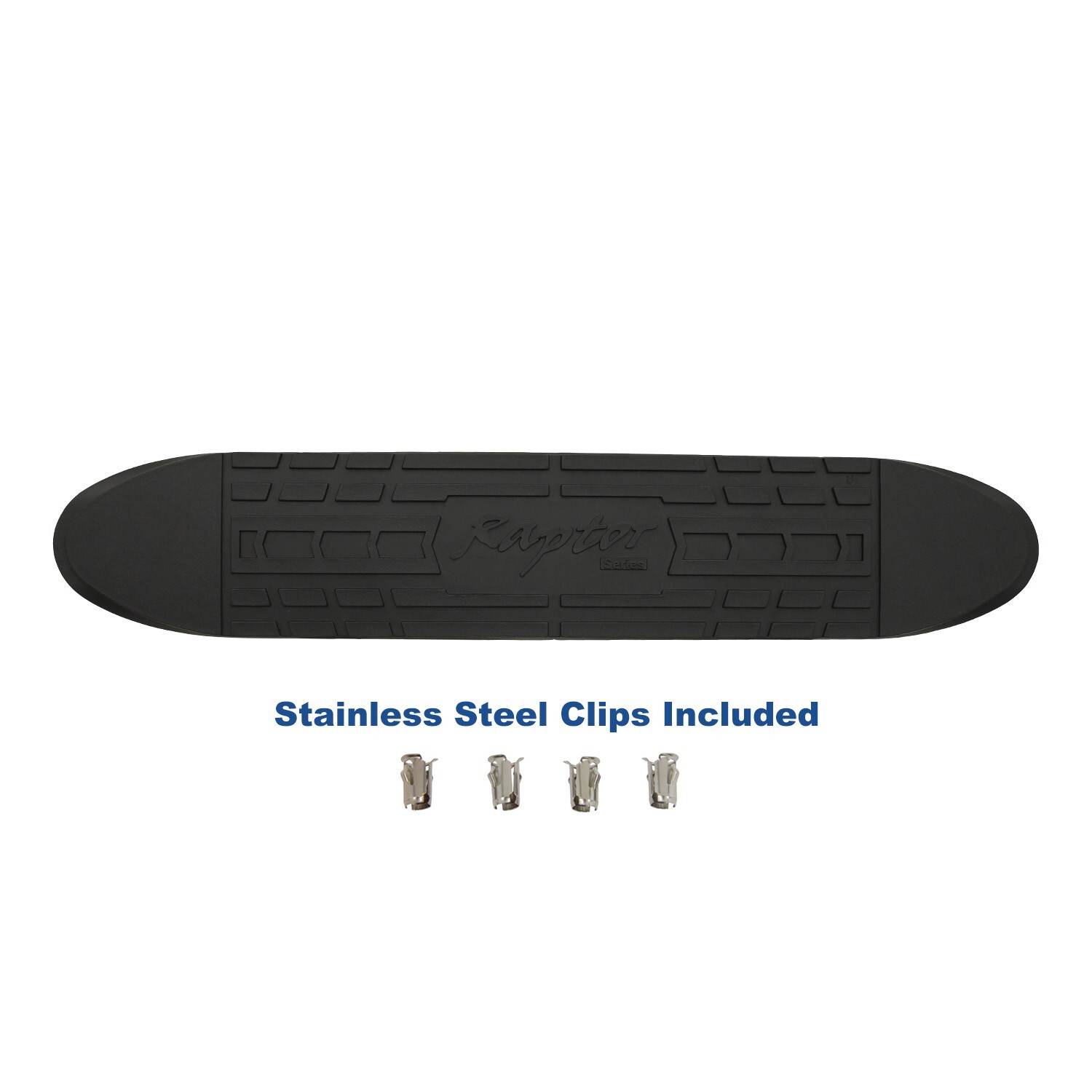 Raptor Series 5" Oval Step Pad (With Raptor logo. Clips Included)