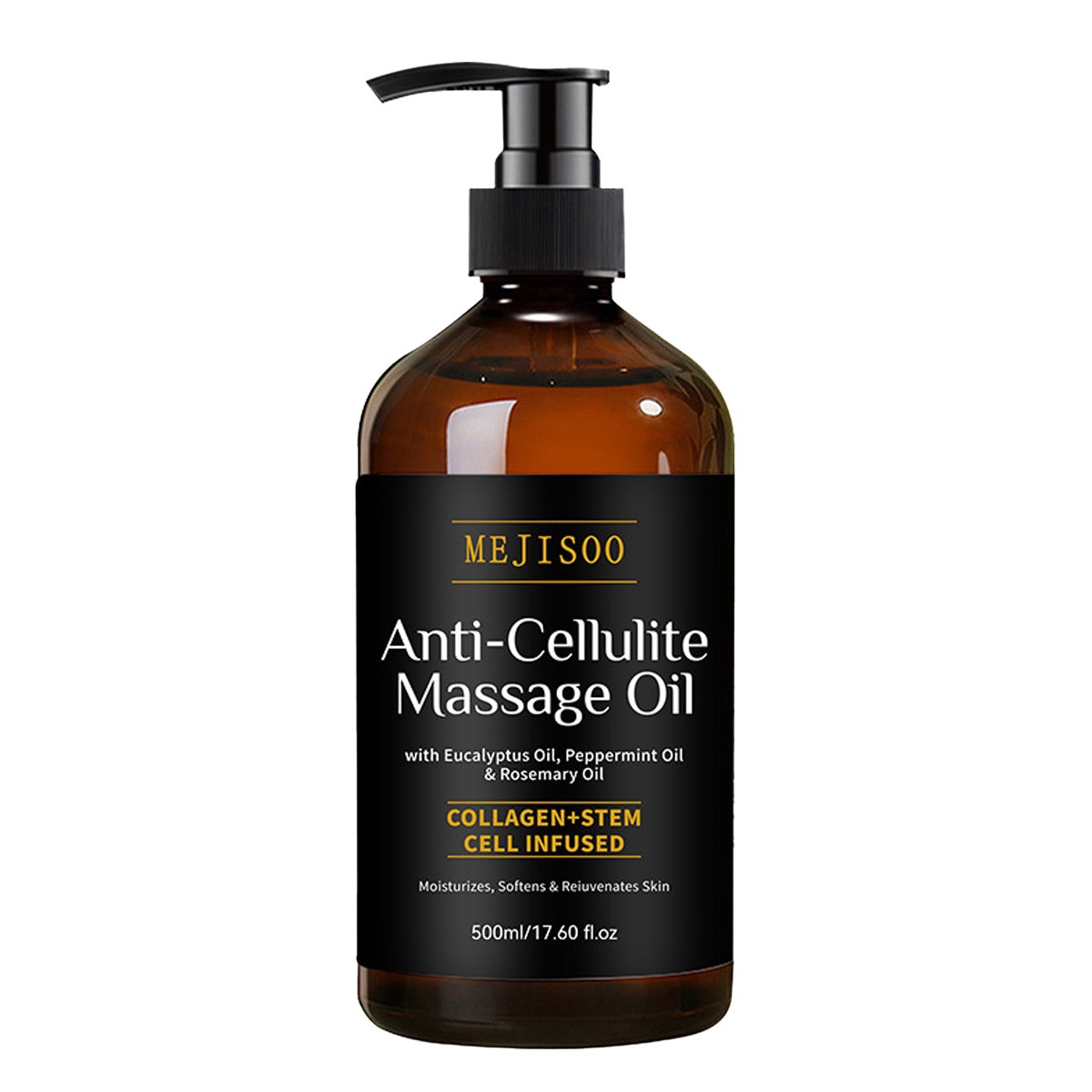 Anti Cellulite Massage Oil Infused with Collagen and Stem Cell Skin Tightening ~