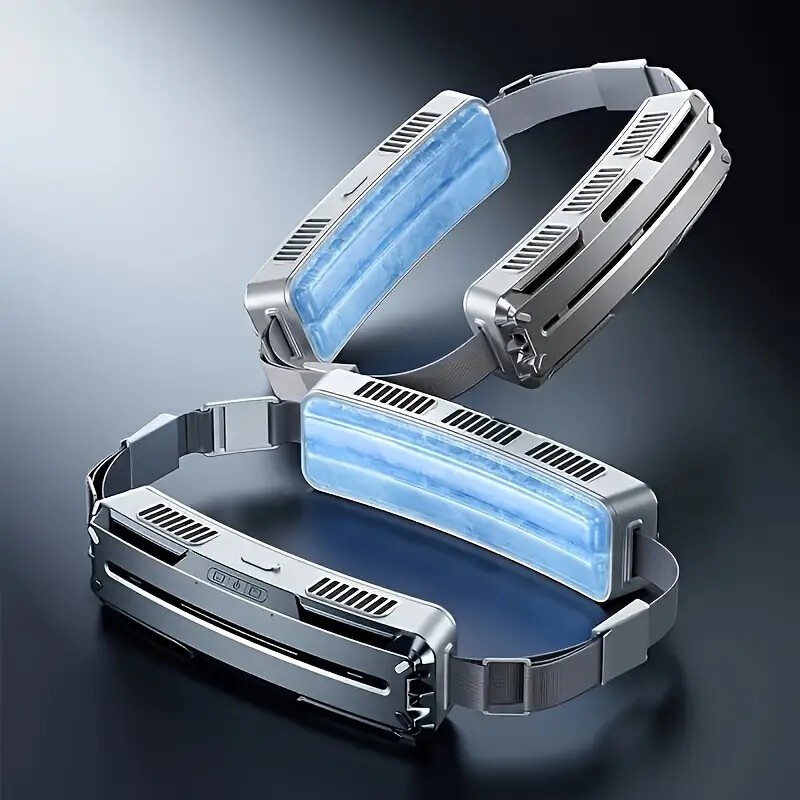 Portable Wearable Waist Fan With 3 Speeds 360° Cooling For Outdoor Activities,o