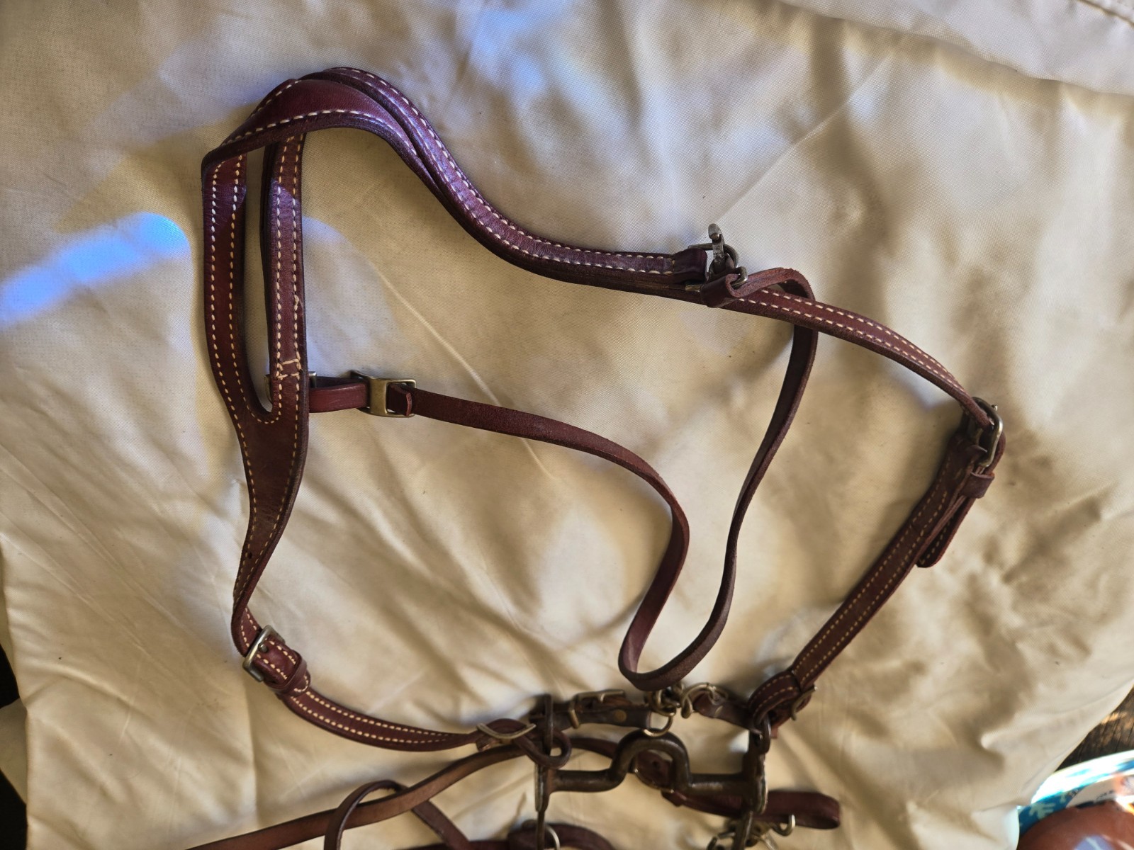 RARE Antique Handmade Working Horse Bit SILVER INLAYS/SILVER COINS