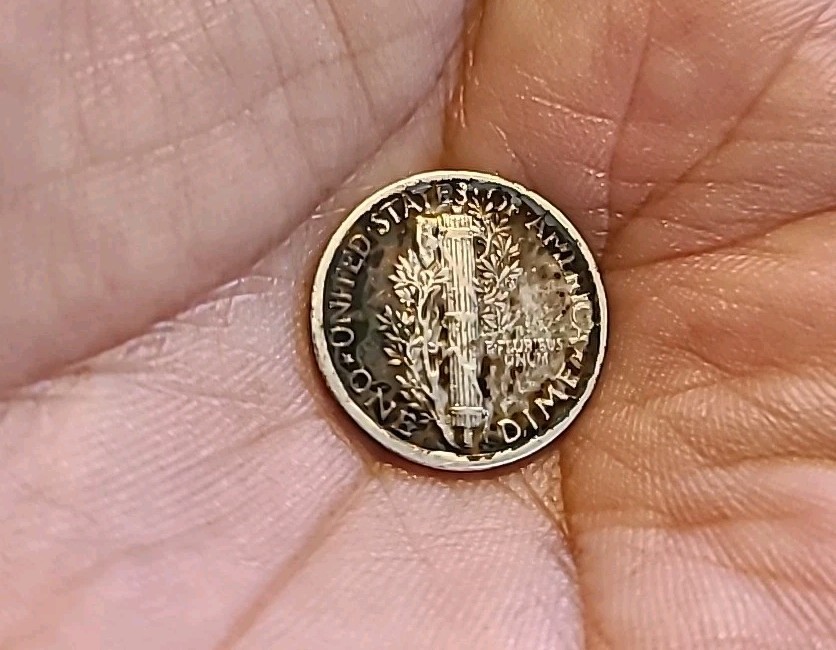 1919 P MERCURY DIME F+/XF BEAUTIFUL TONE