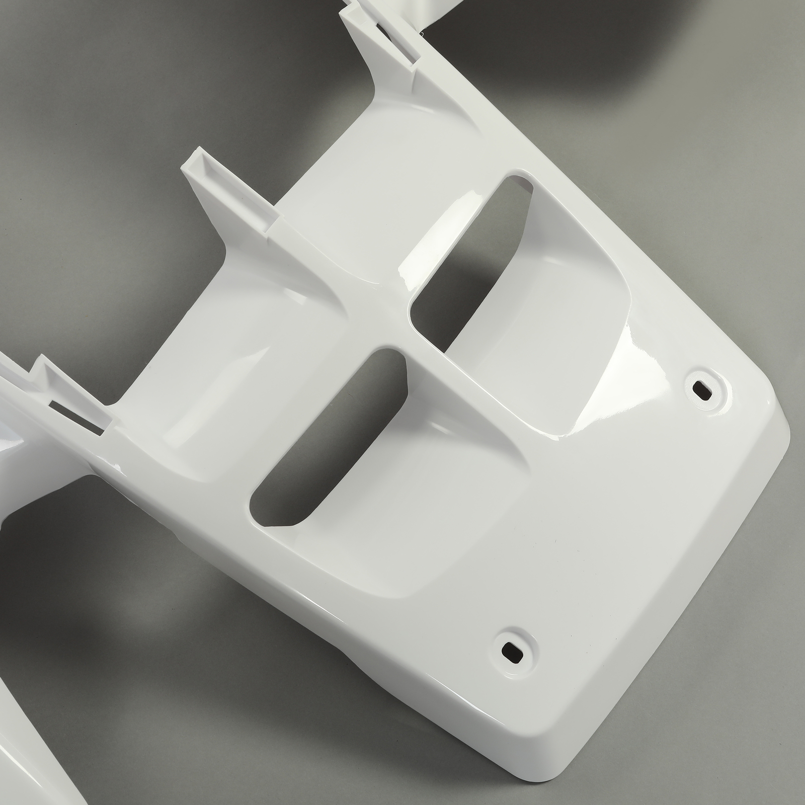 One Set White Front & Rear Fender Plastic Body For Yamaha Banshee 350 1987-2006