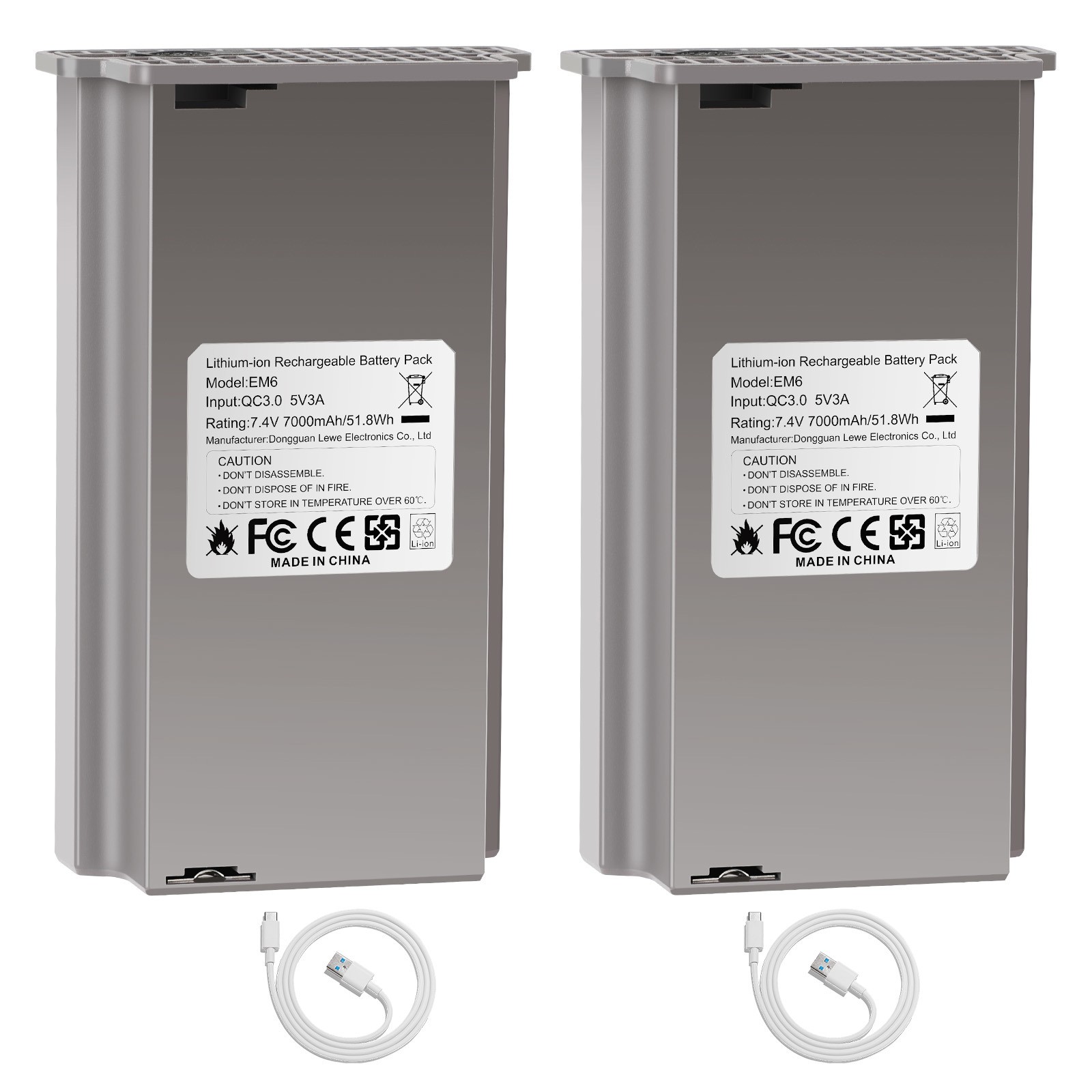 2PCS Rechargeable Battery for Reveal Hunting Trail Camera X Gen 3.0,2.0,Pro 3.0