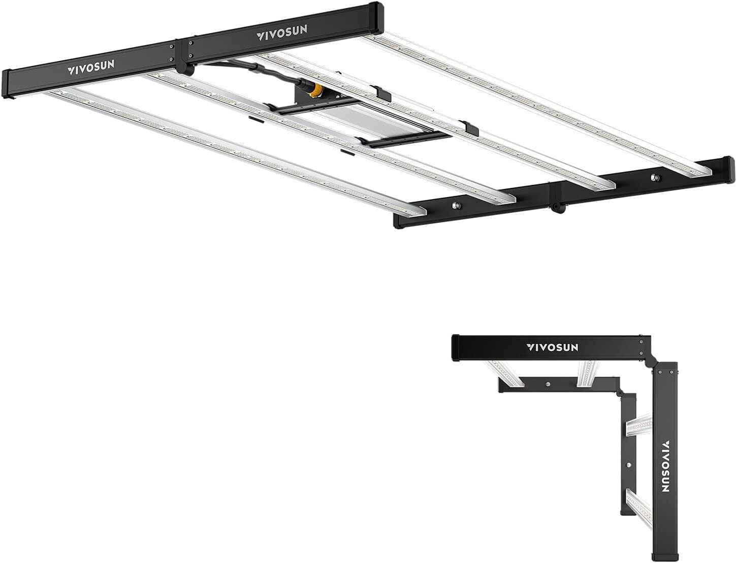 VIVOSUN 300W-650W LED Grow Light Bar Full Spectrum Dimmable for Grow Tent Plants