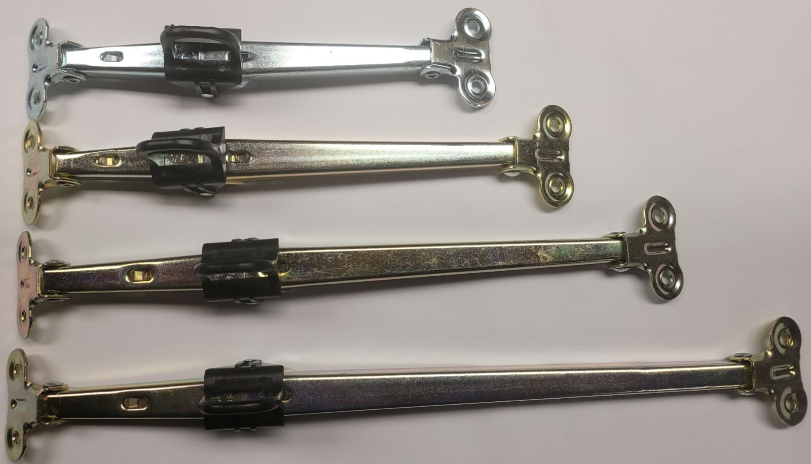 6 8 10 12" Inch Steel Drop Leaf Break Table Bench Support spring table mount new