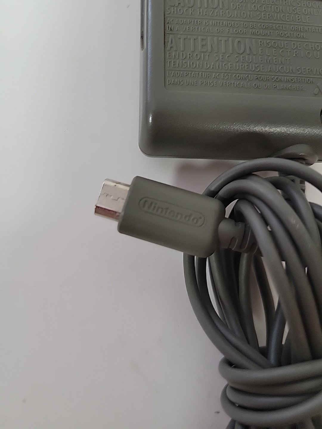 Nintendo DS Lite Wall Charger OEM Official AC Adapter Power Charging Cable Plug