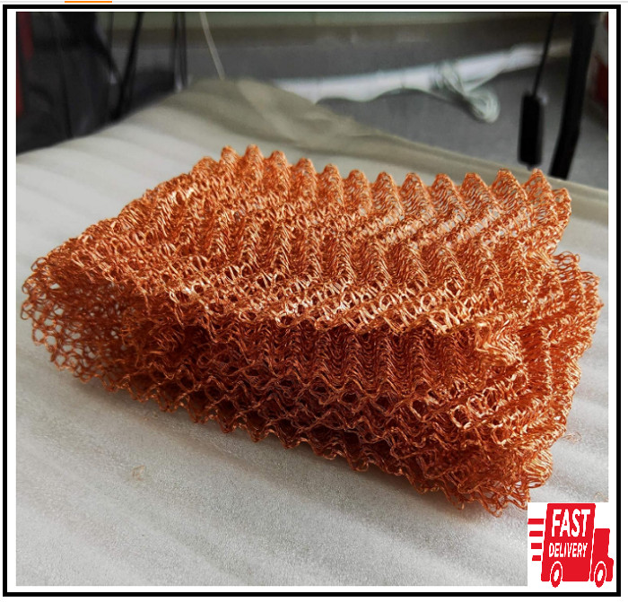 Copper Mesh Rodent Control Copper Mesh Roll Sturdy Pure Copper Stuff Fit Wire