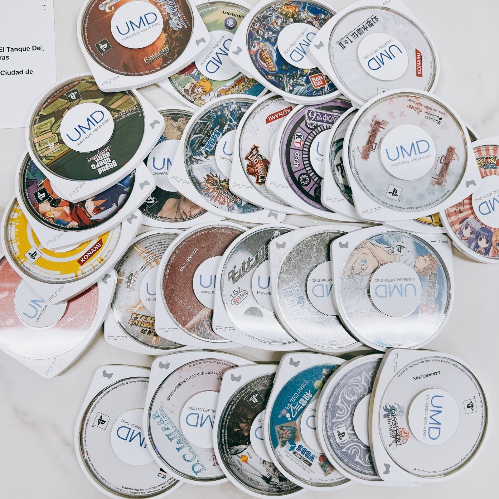 Sony PSP-3000 Console Choice Color w/Charger + Battery + Random 5 Games Tested