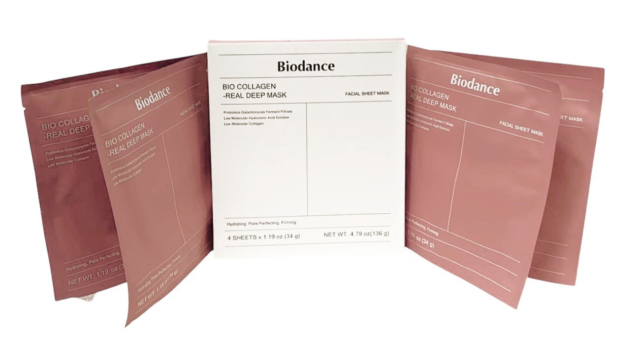 BIODANCE Bio-Collagen Real Deep Facial Sheet Mask Set of 8
