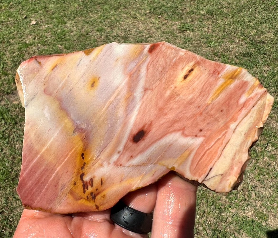 Hidden Valley Jasper beautiful for polishing, cabbing, or collecting - 150g