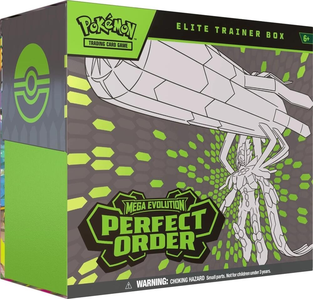 Pokemon Mega Evolutions Perfect Order Elite Trainer Box PRESALE
